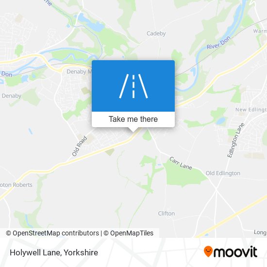 Holywell Lane map