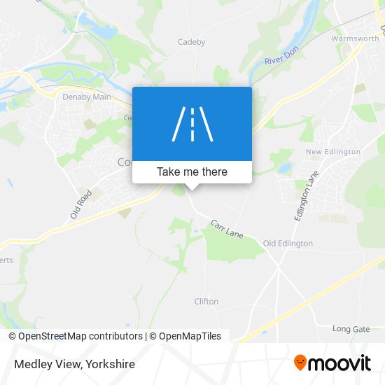 Medley View map