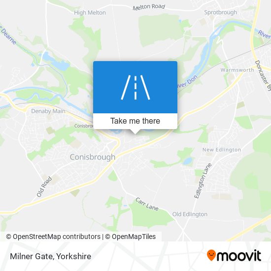 Milner Gate map