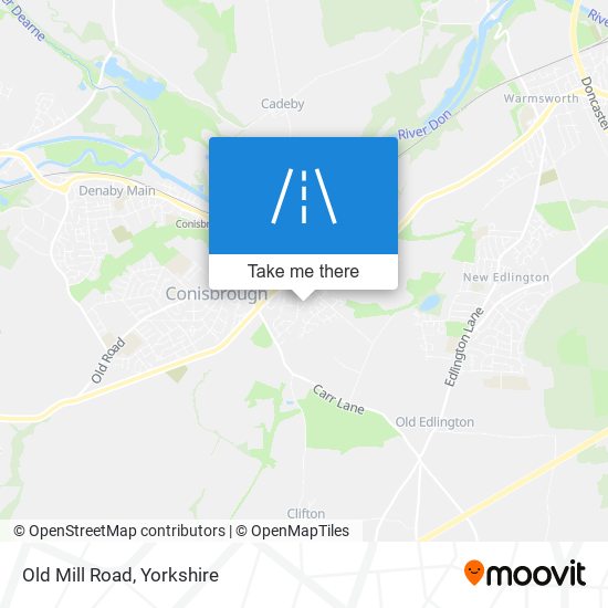 Old Mill Road map