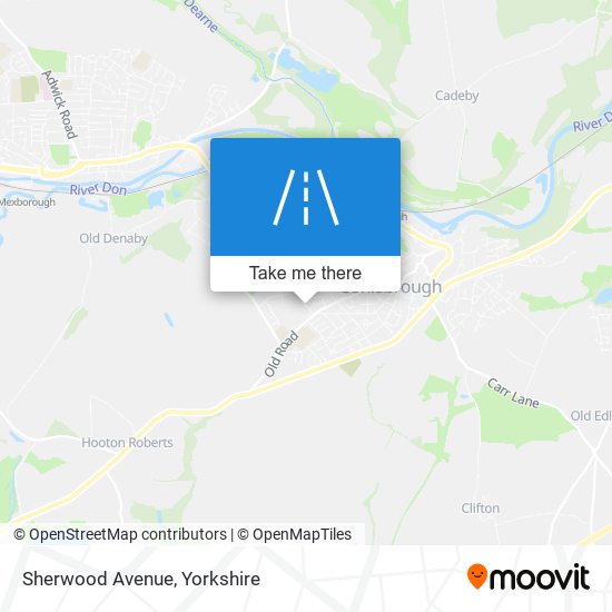 Sherwood Avenue map