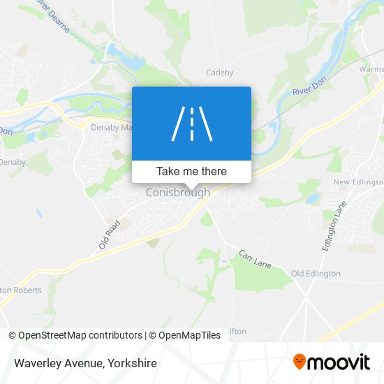 Waverley Avenue map