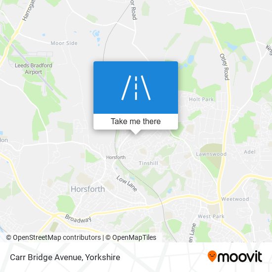 Carr Bridge Avenue map