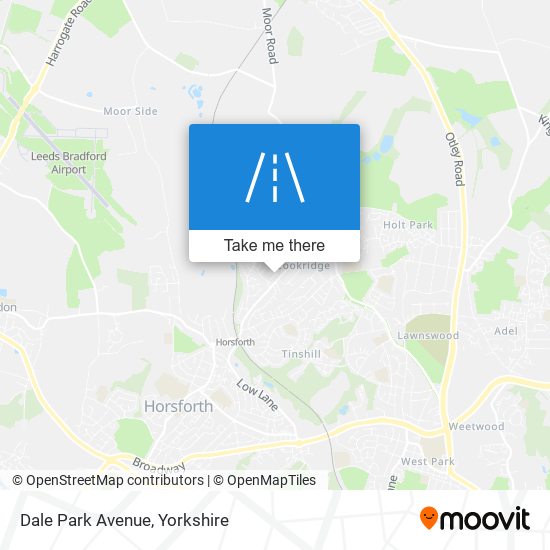 Dale Park Avenue map