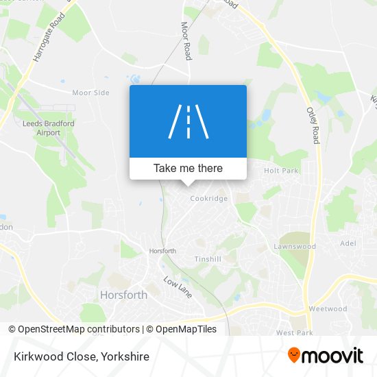 Kirkwood Close map