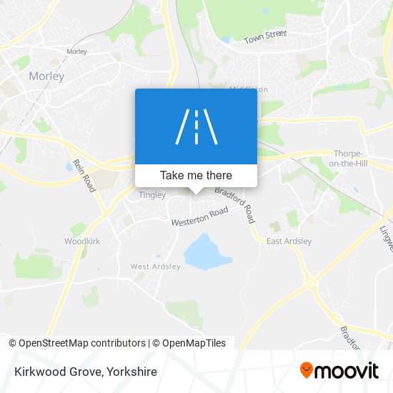 Kirkwood Grove map