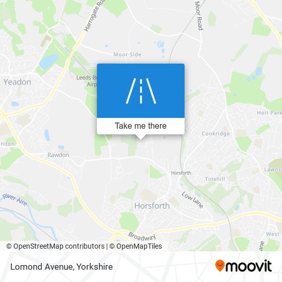 Lomond Avenue map