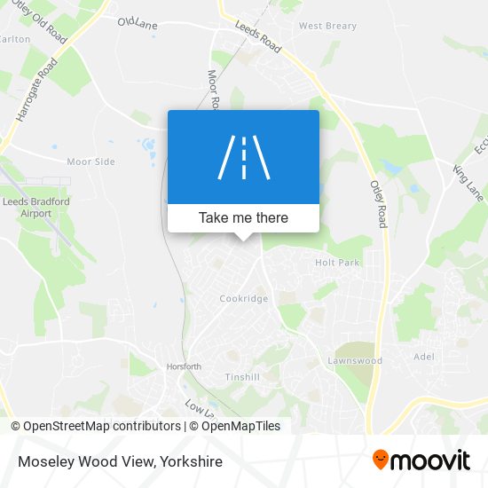 Moseley Wood View map