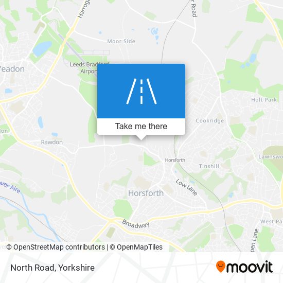 North Road map