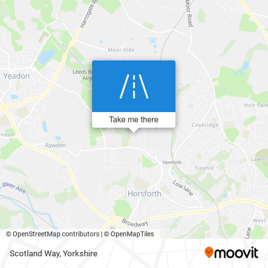 Scotland Way map