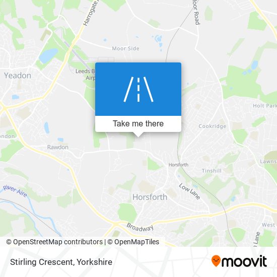 Stirling Crescent map