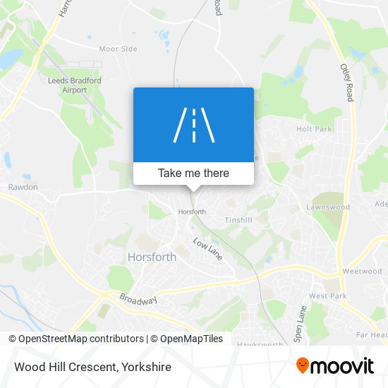 Wood Hill Crescent map
