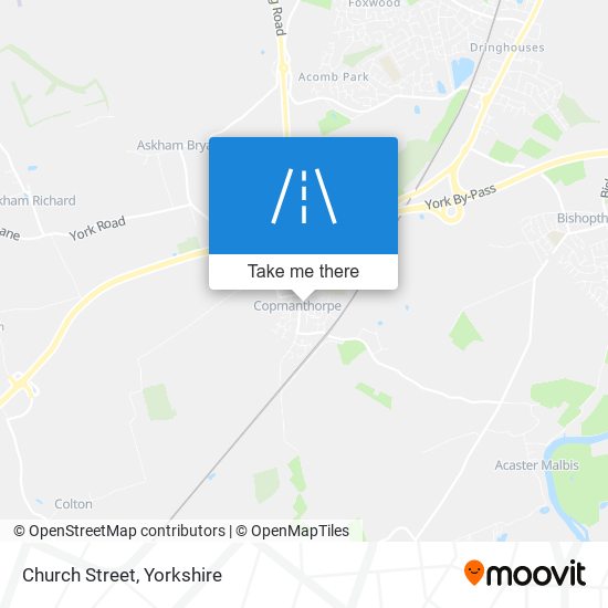 Church Street map