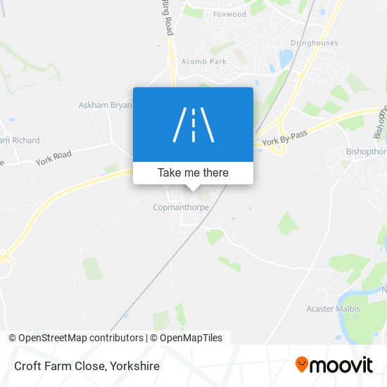 Croft Farm Close map