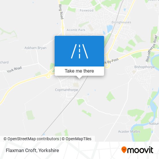 Flaxman Croft map