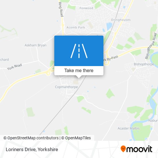 Loriners Drive map