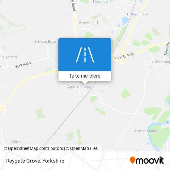 Reygate Grove map