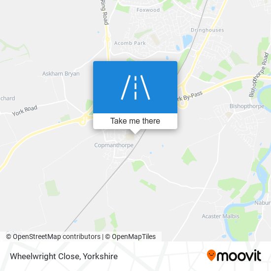 Wheelwright Close map