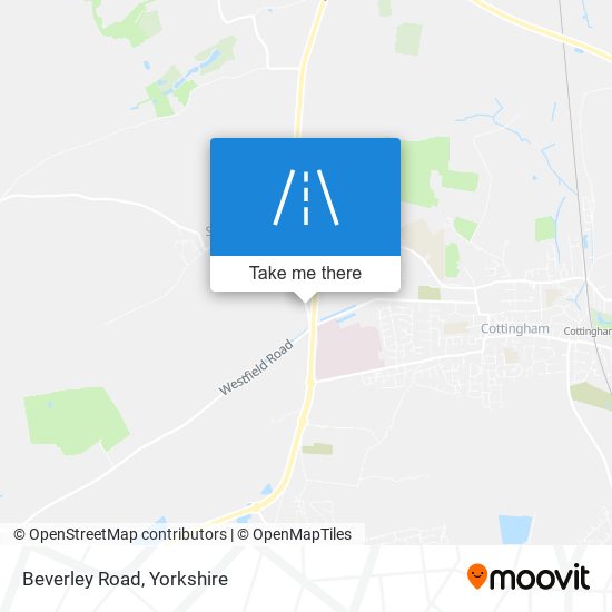 Beverley Road map