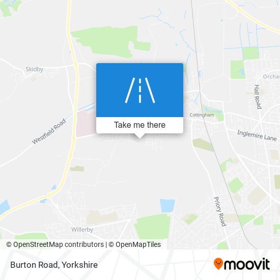 Burton Road map