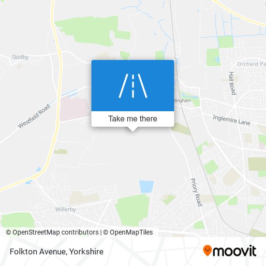 Folkton Avenue map