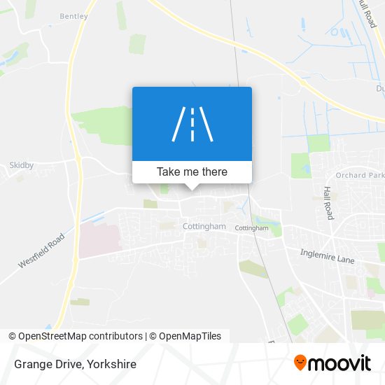 Grange Drive map
