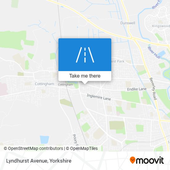 Lyndhurst Avenue map