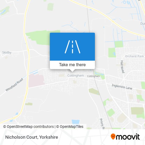 Nicholson Court map