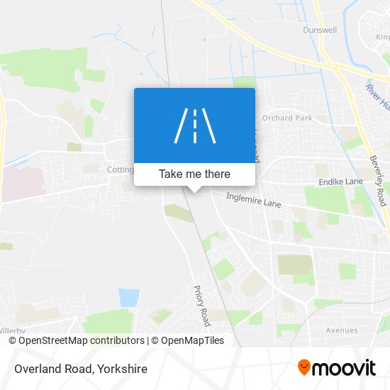 Overland Road map
