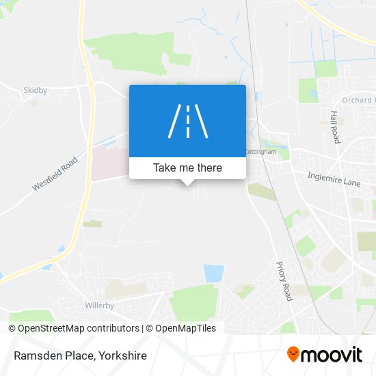 Ramsden Place map