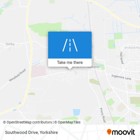 Southwood Drive map