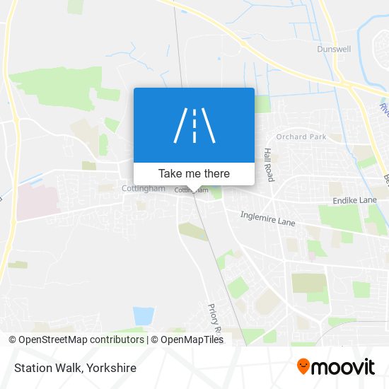 Station Walk map