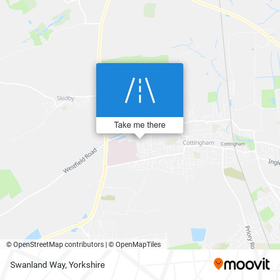 Swanland Way map