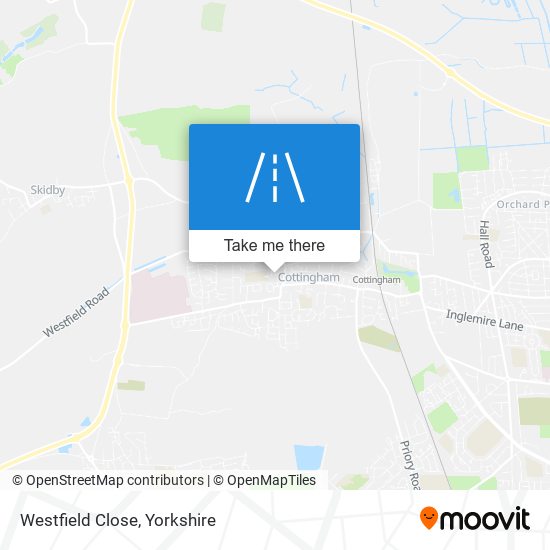 Westfield Close map