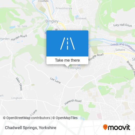 Chadwell Springs map