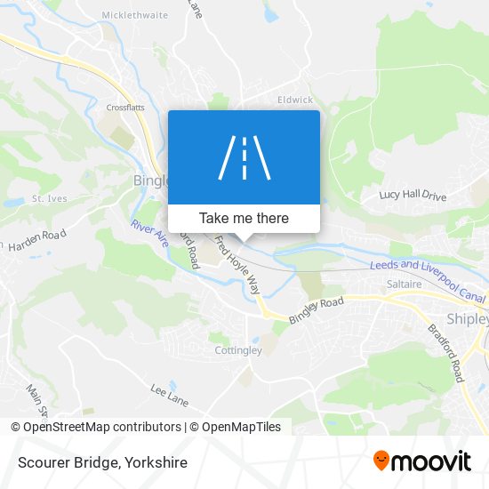 Scourer Bridge map