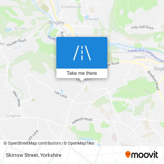 Skirrow Street map