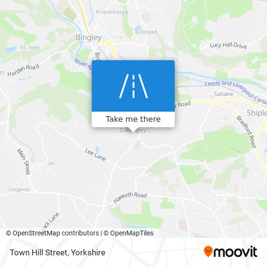 Town Hill Street map