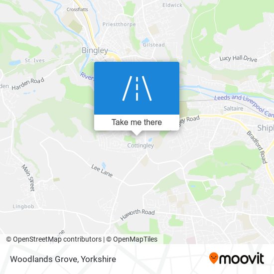 Woodlands Grove map
