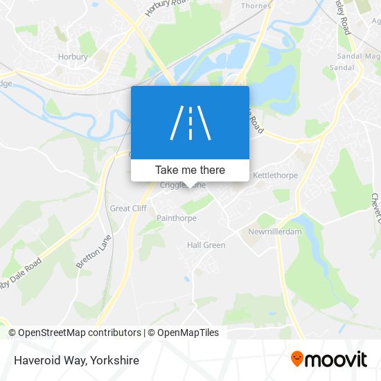 Haveroid Way map