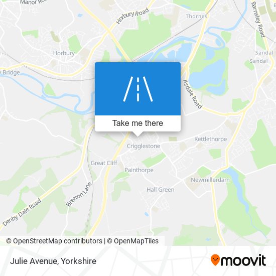 Julie Avenue map