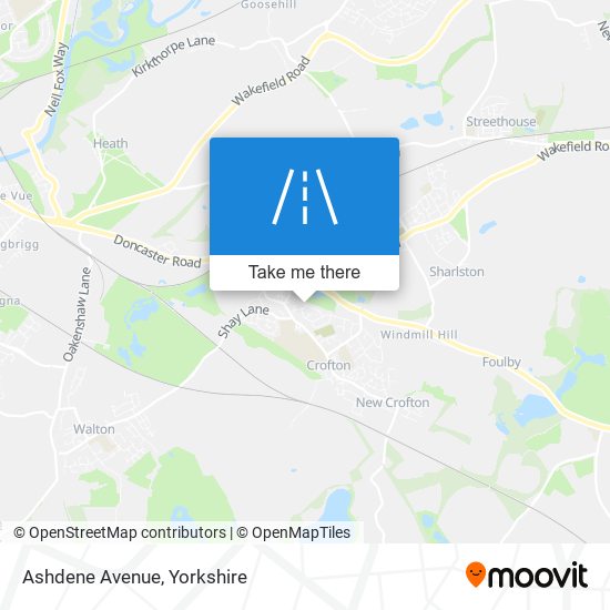 Ashdene Avenue map