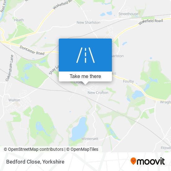 Bedford Close map
