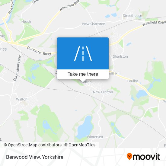 Benwood View map