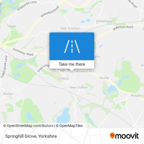 Springhill Grove map