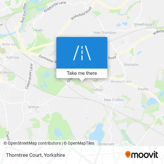Thorntree Court map