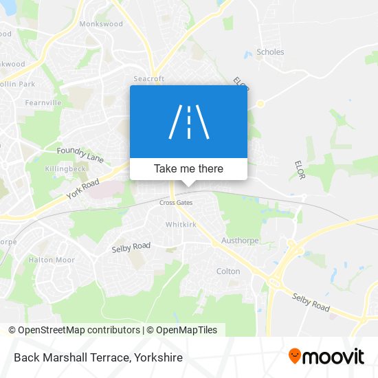 Back Marshall Terrace map