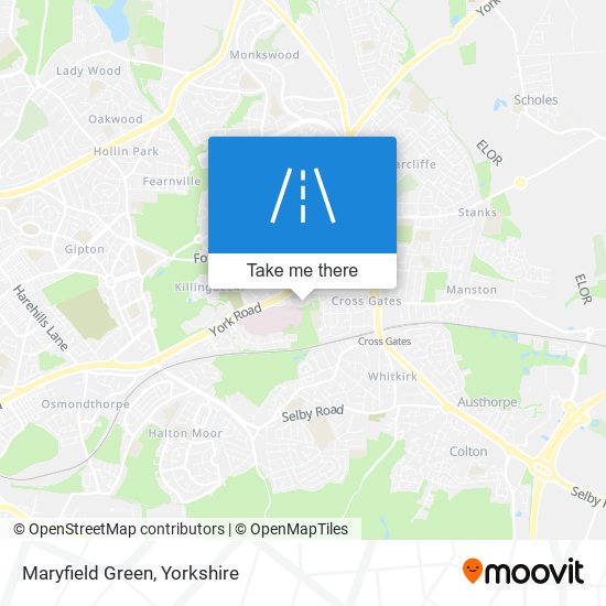 Maryfield Green map