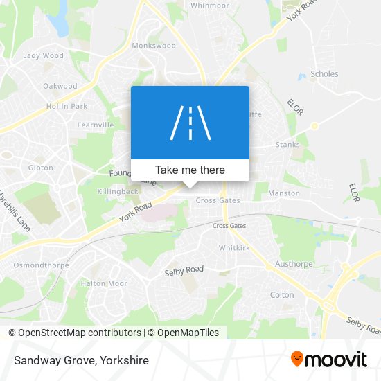 Sandway Grove map
