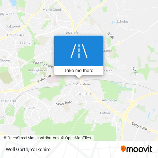 Well Garth map